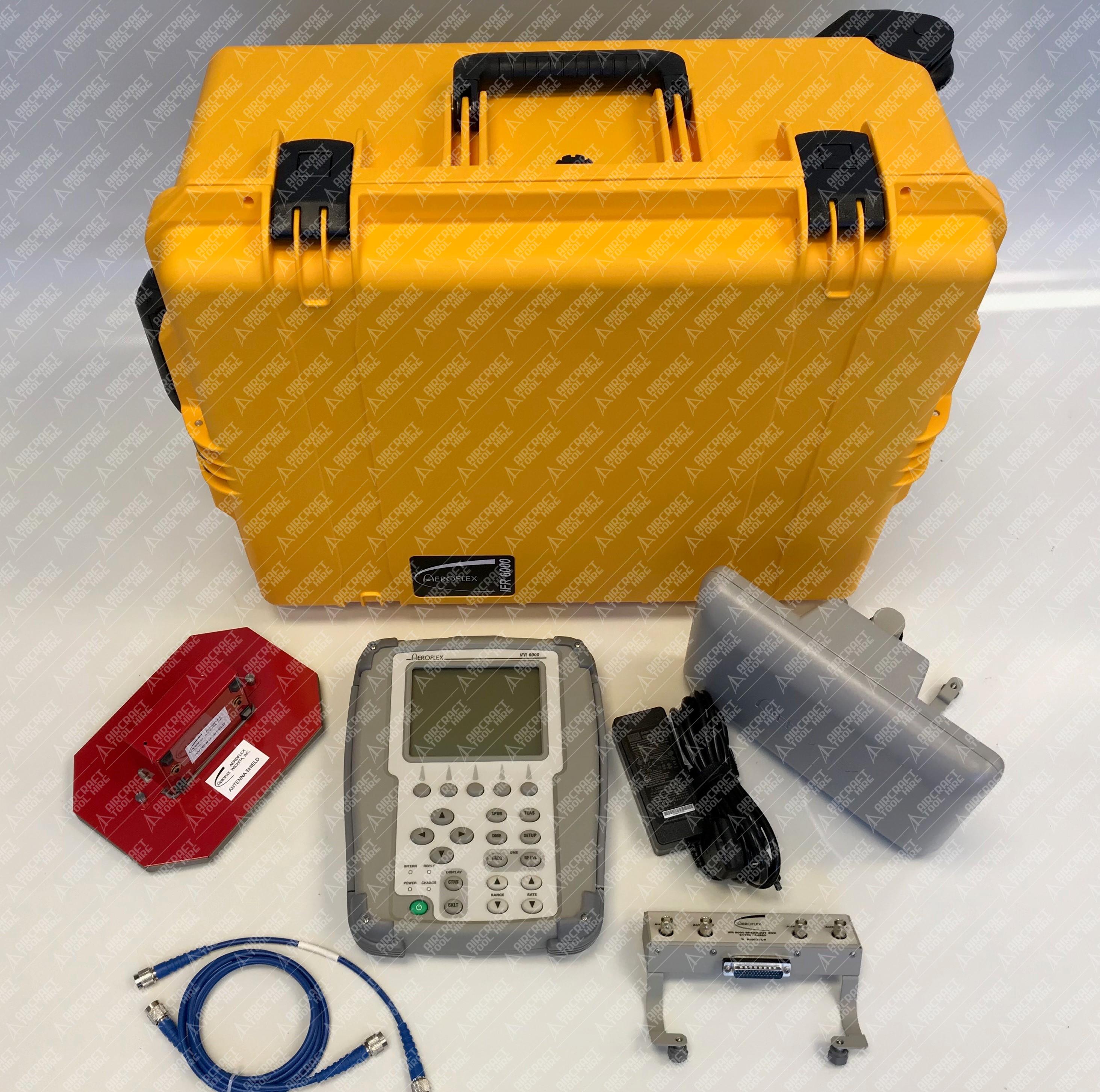 IFR6000 Transponder Test Set - IFR 6000 | Aircraft Tool Hire Ltd